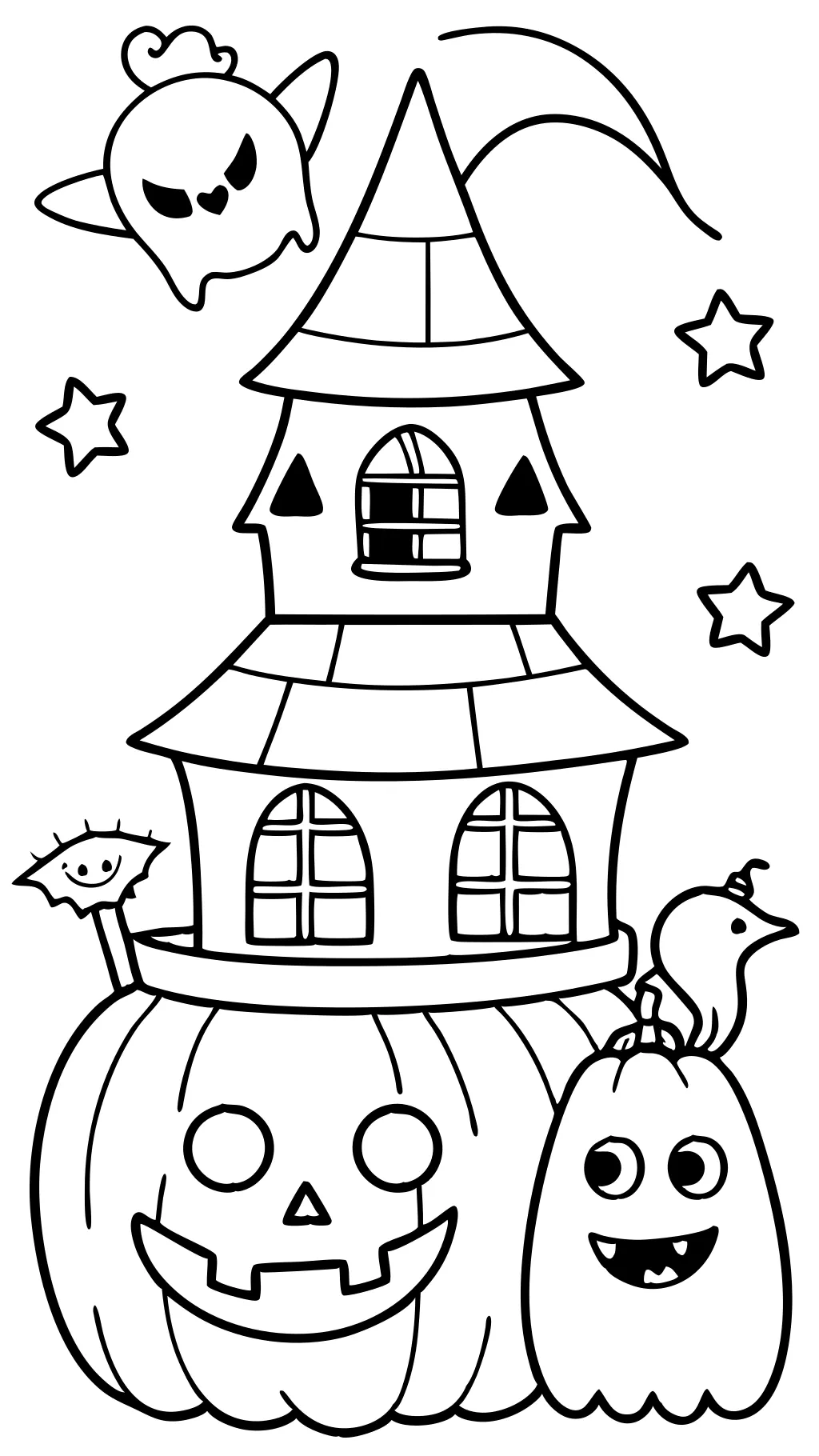 halloween pictures coloring pages